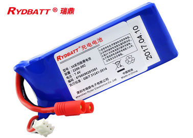 Batería 2S1P 7.4V 2.2Ah de 908033 polímeros de litio para el aero- modelo eléctrico