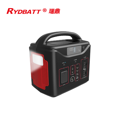 Central eléctrica de Ryder Portable, copia de seguridad de batería de 600Wh LiFePO4, salidas de corrienta alterna puras de la onda sinusoidal de 220V 500W, entrada del paladio 100W USB-C
