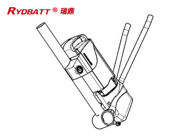 Batería Redar Li-18650-10S4P-36V 8.8Ah del litio de RYDBATT CLS-3 (36V) para la batería eléctrica de la bicicleta