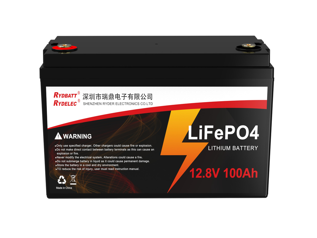 12.8V 200AH LiFePO4 Batería con 200A BMS para energía fuera de la red y de respaldo
